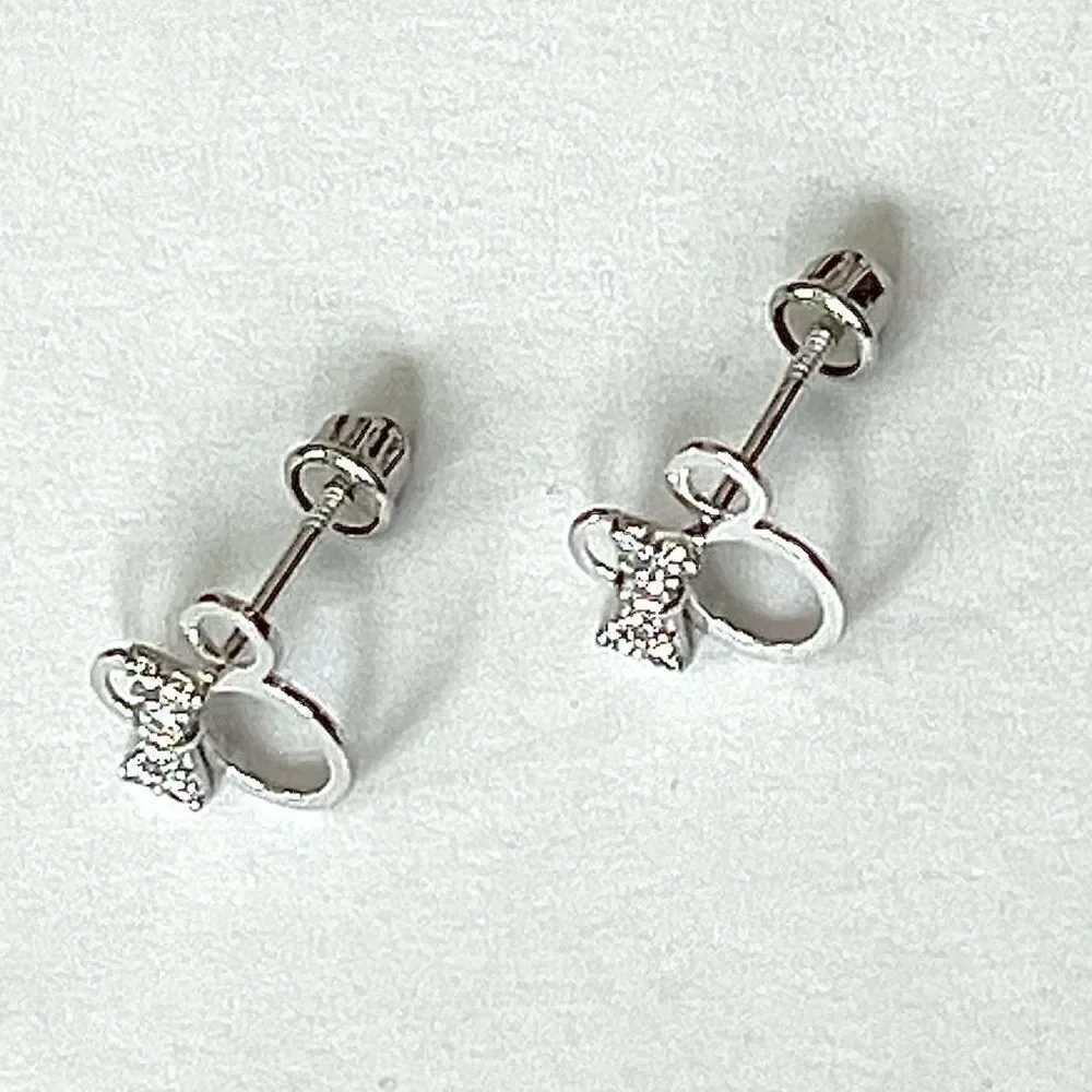 14k Solid gold Mouse earrings | Mouse stud earrings | Real Gold Stud earrings |